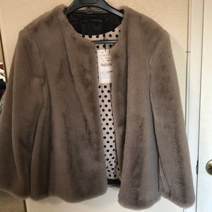 Zara fur brand new with tags